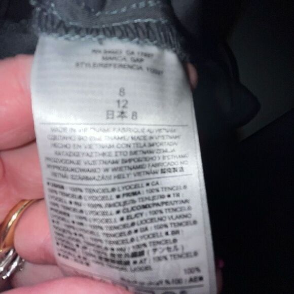 GAP dark gray pants NWT 8 - Picture 5 of 5